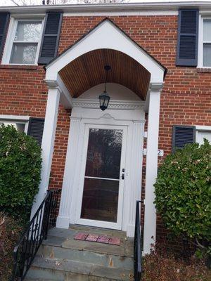 Porch portico, Silver Spring,  Md