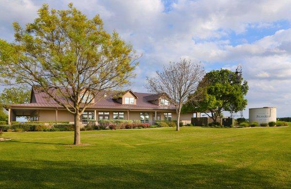 Glenn's sits inside the beautiful Plum Creek Golf Course Club House