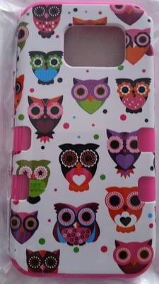 New Psychedelic Owls Samsung 6 Edge case