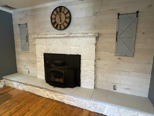 Fireplace Painting