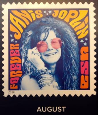 USPS Janis Joplin Stamp