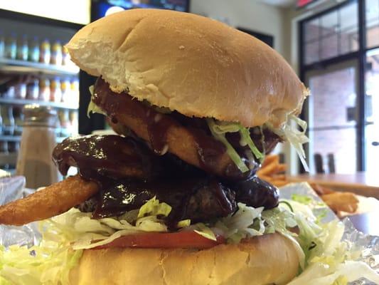 Texmex half pound burger