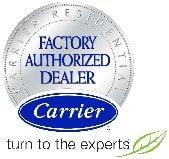 We are a Factory Authorized Carrier Dealer.