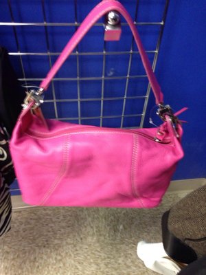 Brand new pink purse for $8.99.