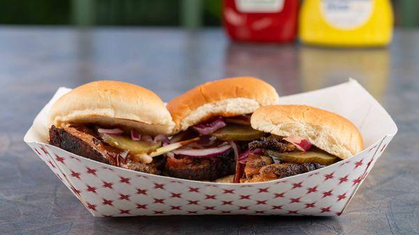 Brisket sliders