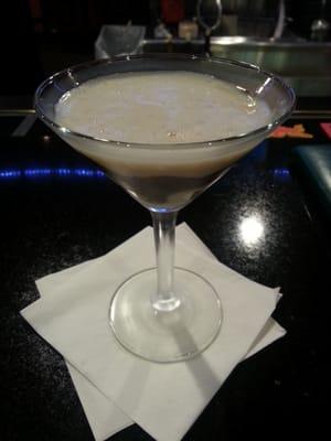 Chocolate martini for dessert