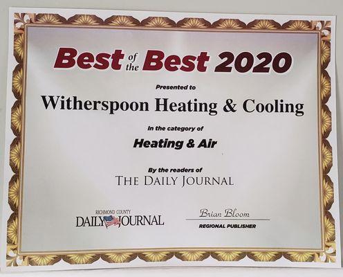 Witherspoon Heating & Cooling