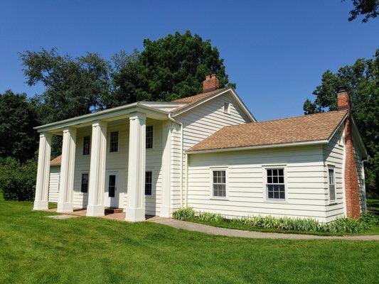 View of Visitor Center at Cambridge Jct. Historic State Park