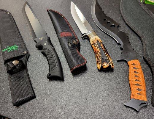 We now sell knives!