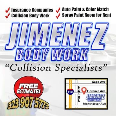 Jimenez Body Work #jimenezbodywork #bodywork #collission #automotive #bodyshop  #autopaint #losangeles #aseguranza