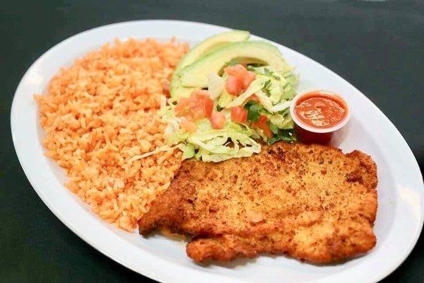 Milanesa de pollo