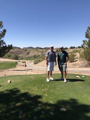 Canyon Staffing Business partners and golf buddies!