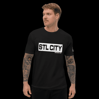 Introducing our stylish and comfortable t-shirts from the STL CITY clothing line at The Brodega Mall! Made with high-quality materials and a