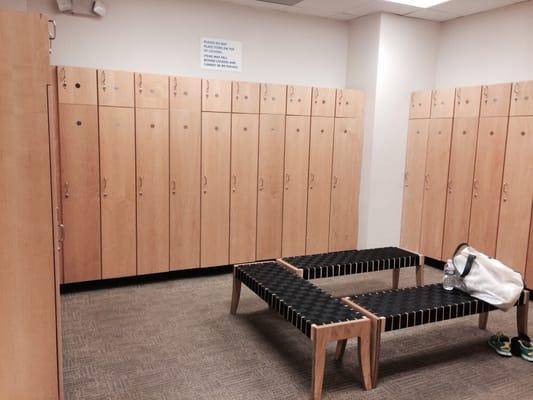 Women's lockers