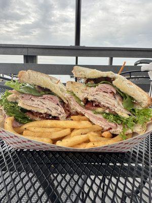 Stacked Club Sandwich