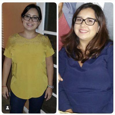 Alejandra made a lifestyle change.