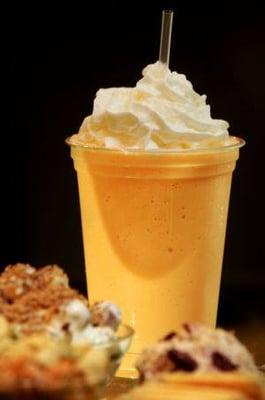 Recharge with a hot cup of freshly brewed coffee, or simply relax with a fruit smoothie.