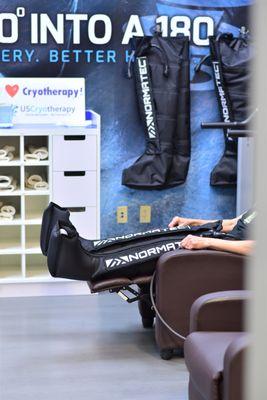 US Cryotherapy Woodbury NormaTec Boots