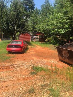 It's a dead end road and the environment is awful... we were afraid we wouldn't make it out because it was one way