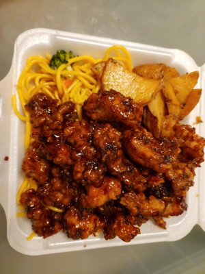 Orange chicken