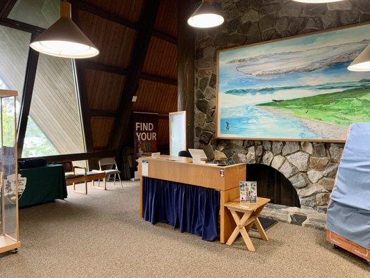 This is the Glacier Bay Visitor Center.