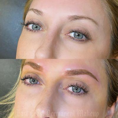 Ombré brows