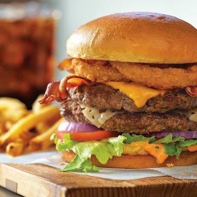 All-World Double Cheeseburger