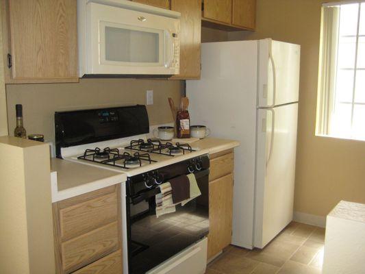 Kitchen 1 at Westbrook apartments in San Diego CA