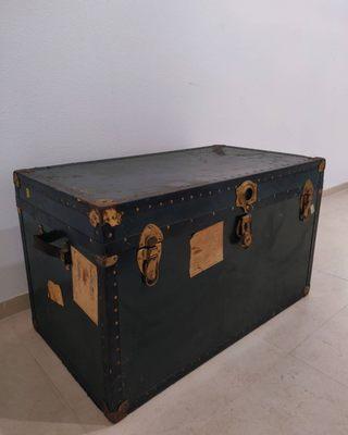 Vintage travel trunk