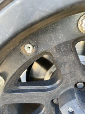 Broken rim