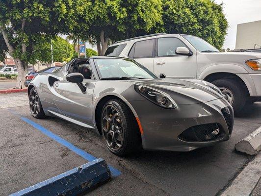 2018 Alfa Romeo 4C Spider