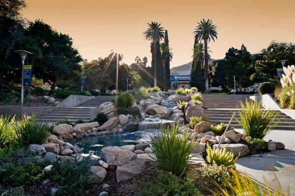 Sunset at La Sierra University