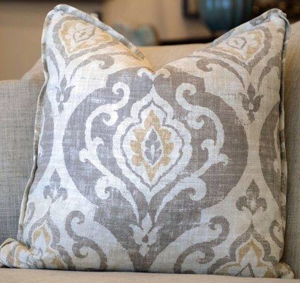 Chestnut Hall maintains a large selection of throw pillows for your design needs.