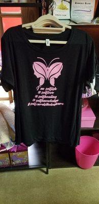 Rejuvenate Signature t-shirt.  Be selfish and buy yours today.  Order on our website www.rejuvenateself.net