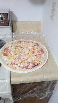 An average pizza!