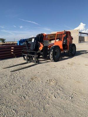 Pickup delivery of retail equipment to construction job sites.