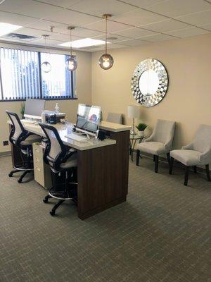 Permanent Choice Laser Hair Removal and Electrolysis lobby Burnsville, Minnesota MN apple valley farmington lakeville