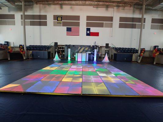 Led Lit Dancefloor