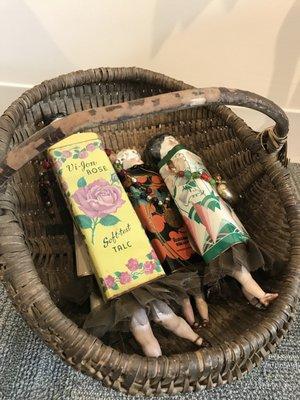 Antique tin dolls