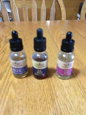 A good line of vaping juices.