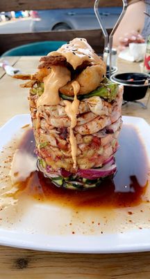 Shrimp tower