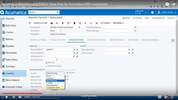 Make to Order Discrete Manufacturing