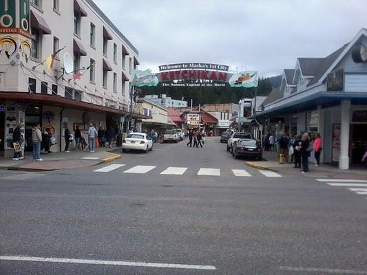 Downtown Ketchikan Welcome Arch