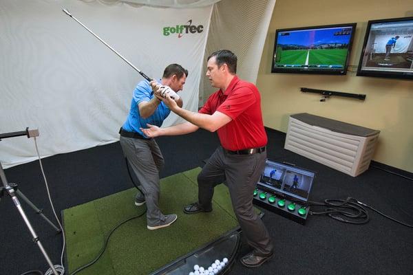 Golf lessons in Indianapolis at GolfTEC Carmel.