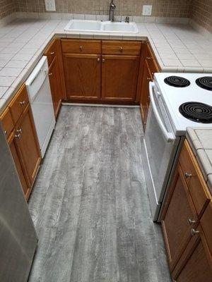 Kitchen floor