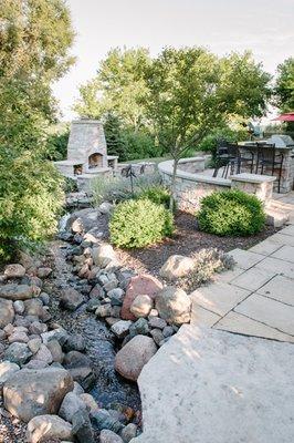 Patio and planting design, construction and maintenance.