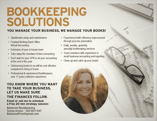 Balanced Bookkeeping