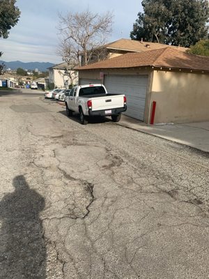 Everyday they park where they not supposed to be. But if a resident do this Angel would Tow the residents car away.