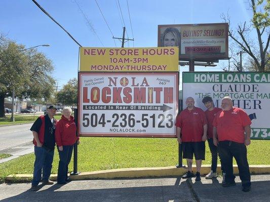 Nola Lock team!