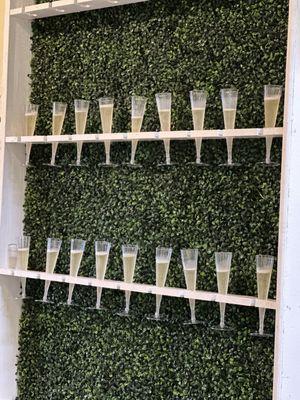 Champagne Wall